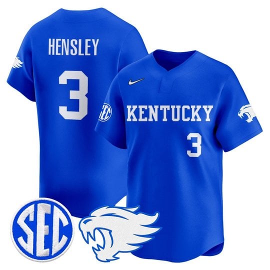 Kentucky Louisville SEC Patch Vapor Premier Limited Jersey - All Stitched