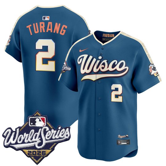 Men's Milwaukee Brewers 2026 World Series Vapor Premier Limited Jersey - All Stitched