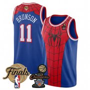 New York Knicks x Spider Man Jersey - All Stitched