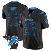 Jahmyr Gibbs Detroit Lions "Rivalries" Vapor Limited Jersey - Michigan Patch - All Stitched