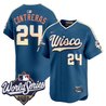 Men's Milwaukee Brewers 2026 World Series Vapor Premier Limited Jersey - All Stitched