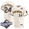 Men's Milwaukee Brewers 2026 World Series Vapor Premier Limited Jersey V2 - All Stitched