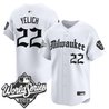 Men's Milwaukee Brewers 2026 World Series Vapor Premier Limited Jersey - Gothic Edition - All Stitched