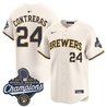 Men's Milwaukee Brewers 2026 World Series Champions Vapor Premier Limited Jersey - All Stitched