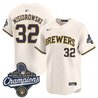 Men's Milwaukee Brewers 2026 World Series Champions Vapor Premier Limited Jersey - All Stitched