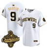 Men's Milwaukee Brewers 2026 World Series Champions Vapor Premier Limited Jersey - All Stitched