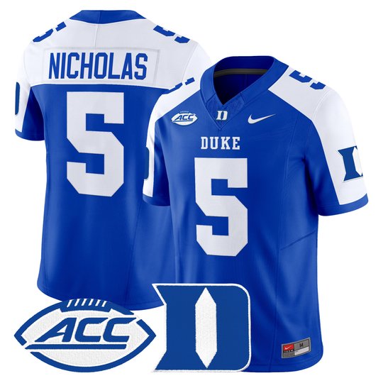 Men's Duke Blue Devils 2026 Vapor Limited Jersey - All Stitched