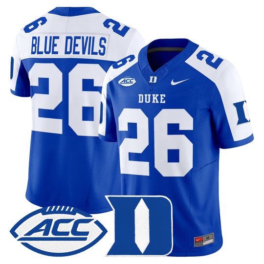 Men's Duke Blue Devils 2026 Vapor Limited Jersey - All Stitched