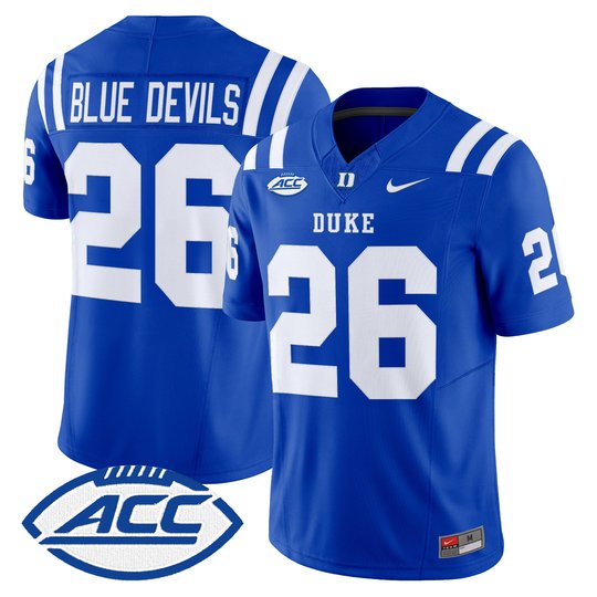 Men's Duke Blue Devils 2026 Vapor Limited Jersey - All Stitched