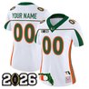 Miami Hurricanes Throwback Vapor Limited Custom Jersey - 2026 CFP Final & Florida Patch - All Stitched