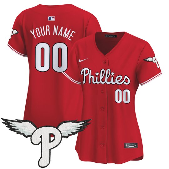 Philadelphia Phillies 2025 Vapor Premier Limited Custom Jersey - All Stitched