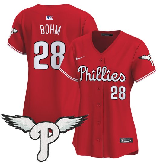 Women's Philadelphia Phillies 2025 Vapor Premier Limited Jersey - All Stitched