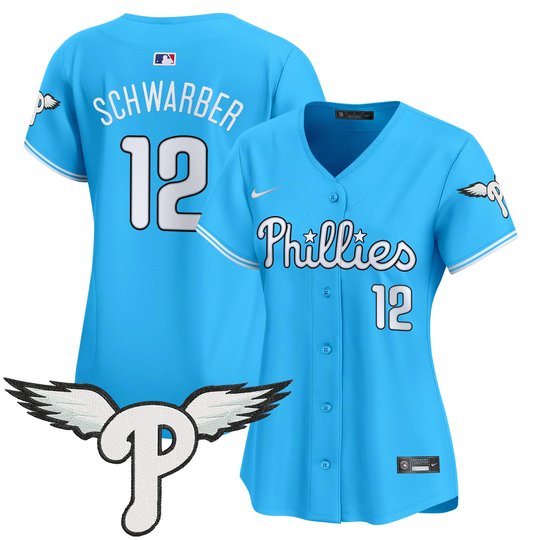 Women's Philadelphia Phillies 2025 Vapor Premier Limited Jersey - All Stitched