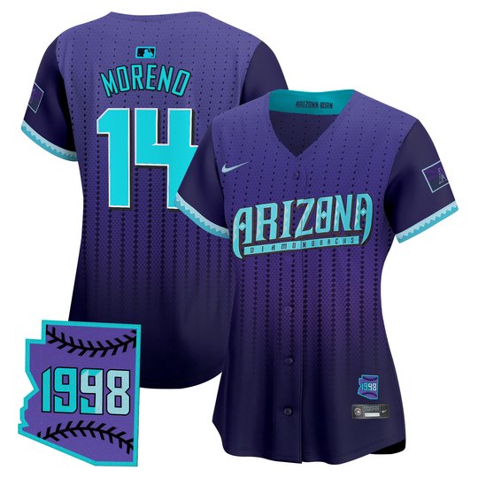 Women's Arizona Diamondbacks 2025 City Connect Vapor Premier Limited Jersey - Stitched