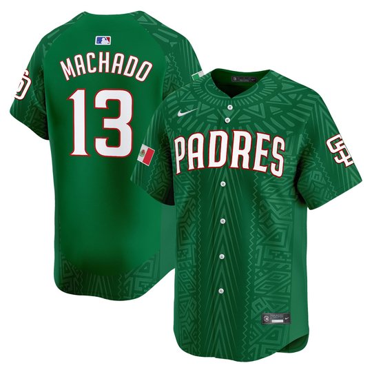 Men's San Diego Padres 2025 Mexican Heritage Vapor Premier Limited Jersey - Stitched