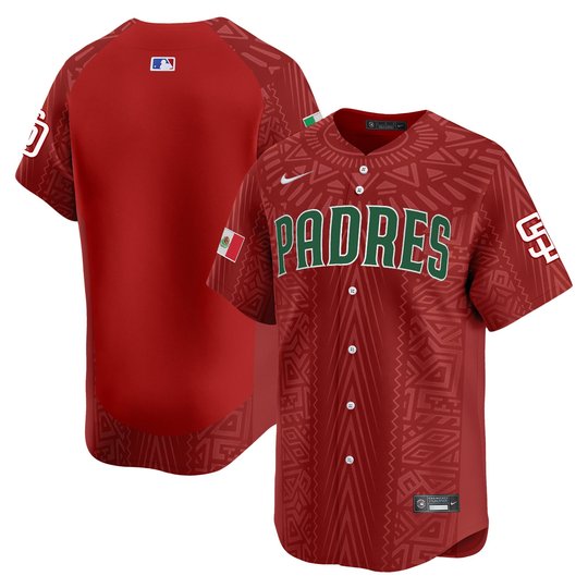 Men's San Diego Padres 2025 Mexican Heritage Vapor Premier Limited Jersey - Stitched