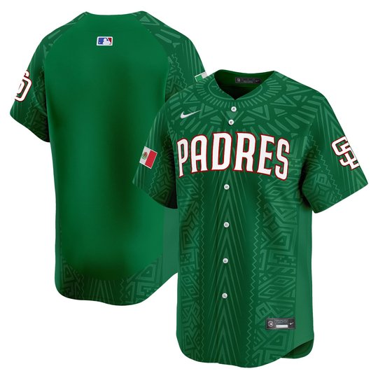 Men's San Diego Padres 2025 Mexican Heritage Vapor Premier Limited Jersey - Stitched