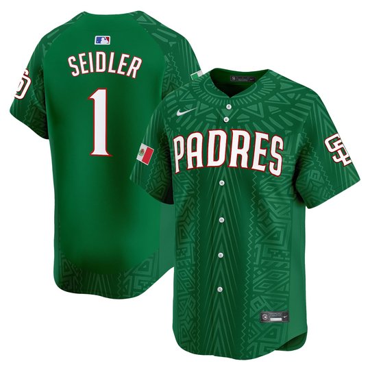 Men's San Diego Padres 2025 Mexican Heritage Vapor Premier Limited Jersey - Stitched