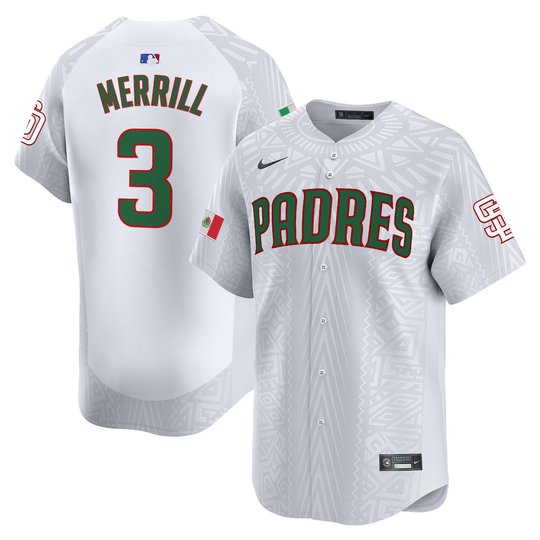 Men's San Diego Padres 2025 Mexican Heritage Vapor Premier Limited Jersey - Stitched