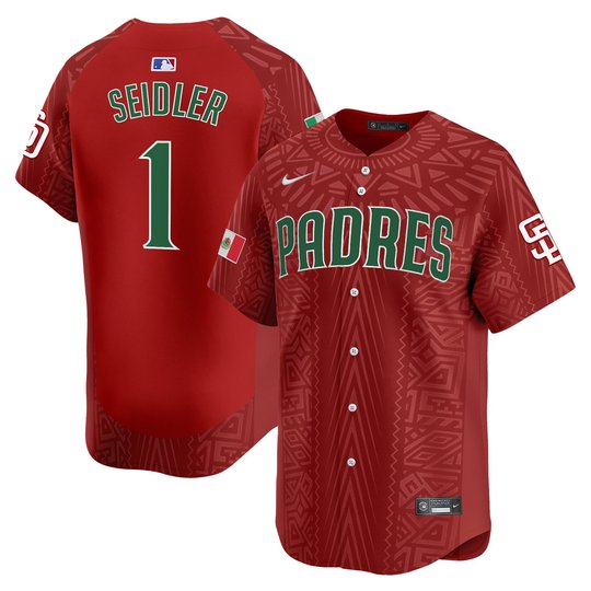 Men's San Diego Padres 2025 Mexican Heritage Vapor Premier Limited Jersey - Stitched