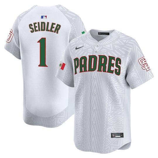 Men's San Diego Padres 2025 Mexican Heritage Vapor Premier Limited Jersey - Stitched