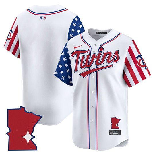 Men's Minnesota Twins 2025 Memorial Day Vapor Premier Limited Jersey - All Stitched