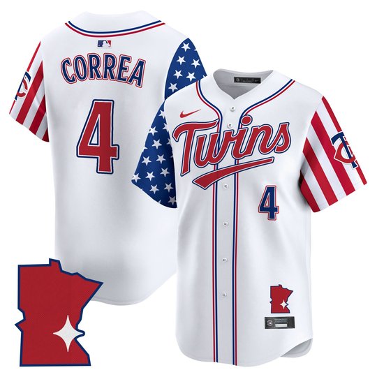 Men's Minnesota Twins 2025 Memorial Day Vapor Premier Limited Jersey - All Stitched