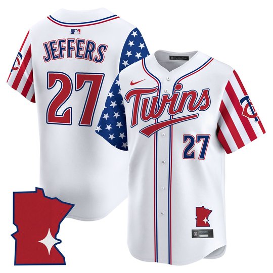 Men's Minnesota Twins 2025 Memorial Day Vapor Premier Limited Jersey - All Stitched