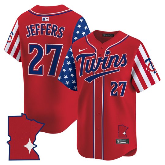 Men's Minnesota Twins 2025 Memorial Day Vapor Premier Limited Jersey - All Stitched