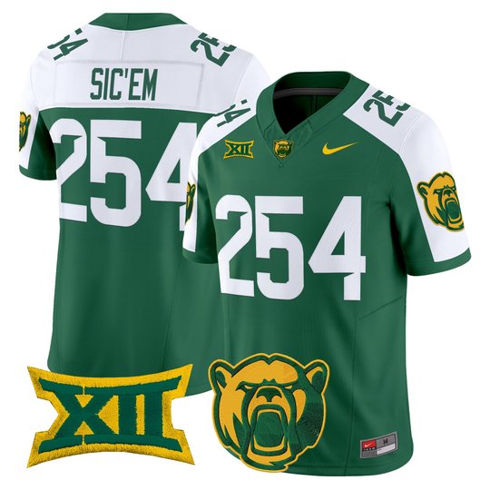 Men's Baylor Bears 2026 Vapor Limited Jersey - All Stitched