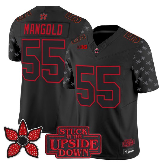 Men's Ohio State Buckeyes 'Stranger Things Edition' Vapor Limited Jersey - All Stitched
