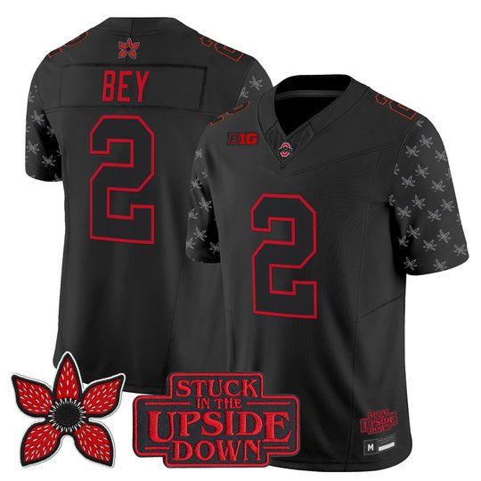 Men's Ohio State Buckeyes 'Stranger Things Edition' Vapor Limited Jersey - All Stitched