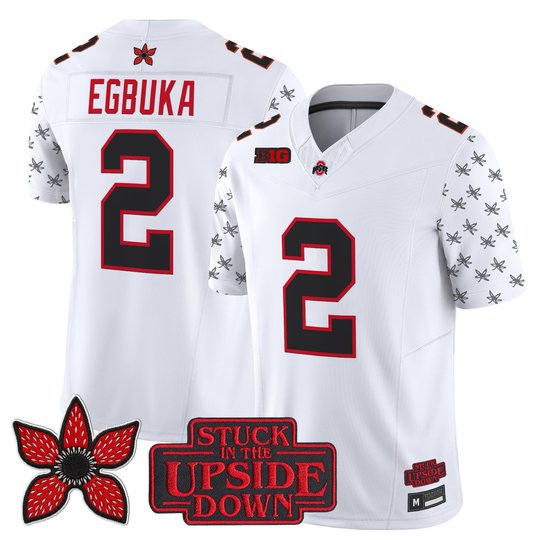 Men's Ohio State Buckeyes 'Stranger Things Edition' Vapor Limited Jersey - All Stitched