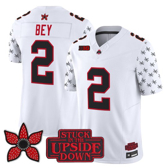 Men's Ohio State Buckeyes 'Stranger Things Edition' Vapor Limited Jersey - All Stitched