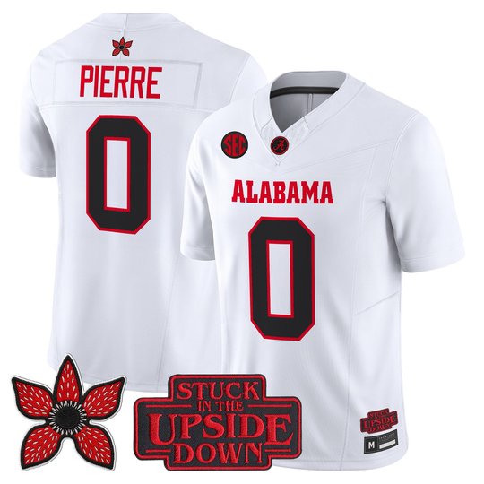 Men's Alabama Crimson Tide 'Stranger Things Edition' Vapor Limited Jersey - All Stitched