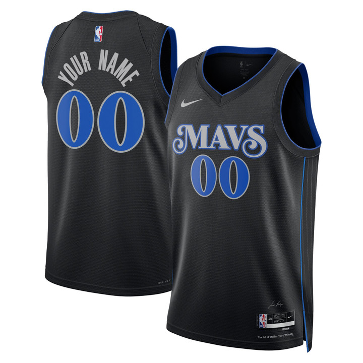 Dallas Mavericks 2023/24 Swingman City Edition Custom Jersey - All Stitched