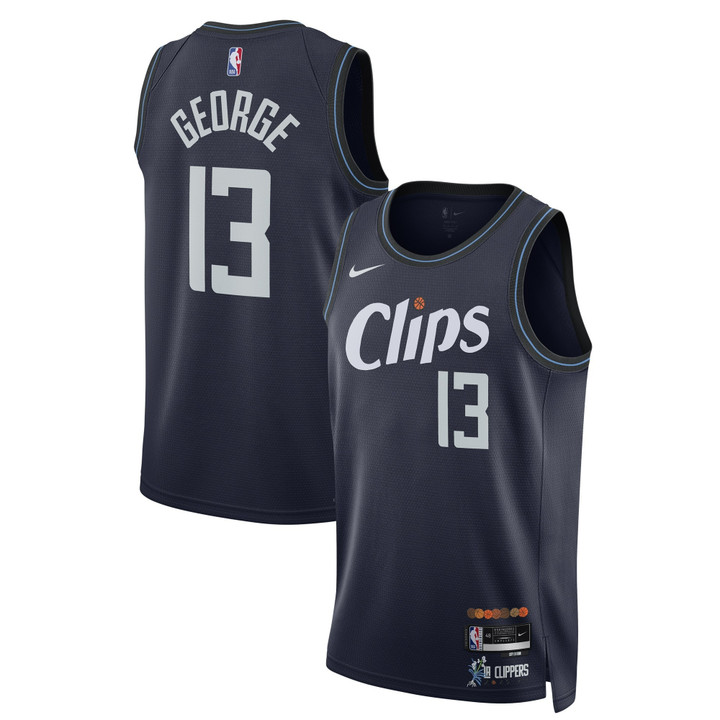 Paul George LA Clippers 2023/24 Swingman City Edition Jersey - All Stitched