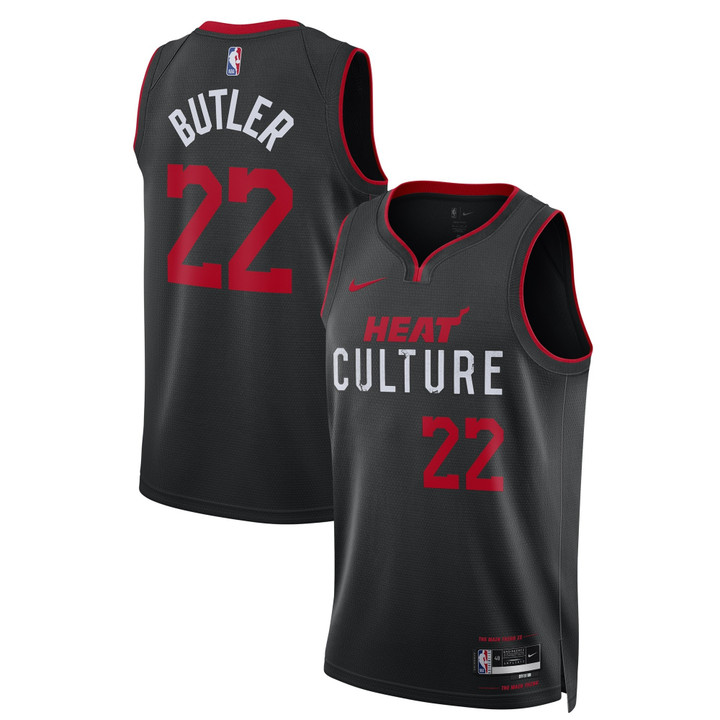 Jimmy Butler Miami Heat 2023/24 Swingman City Edition Jersey - All Stitched