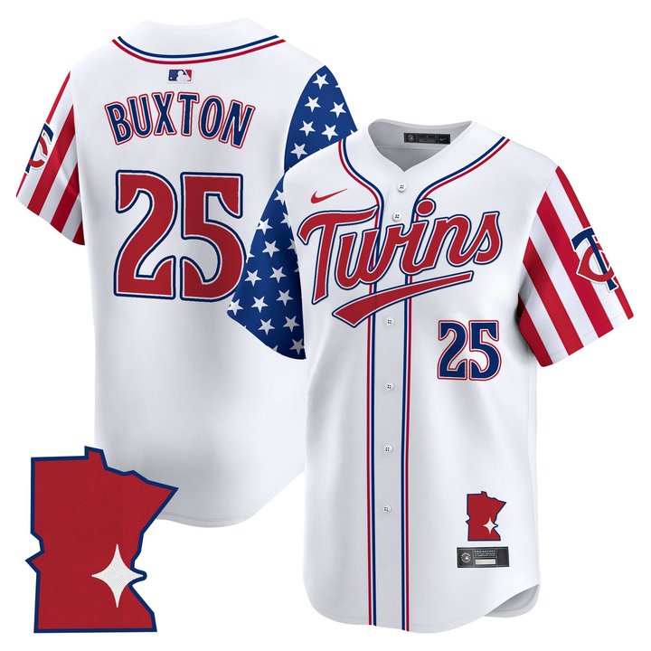 Men's Minnesota Twins 2025 Memorial Day Vapor Premier Limited Jersey - All Stitched