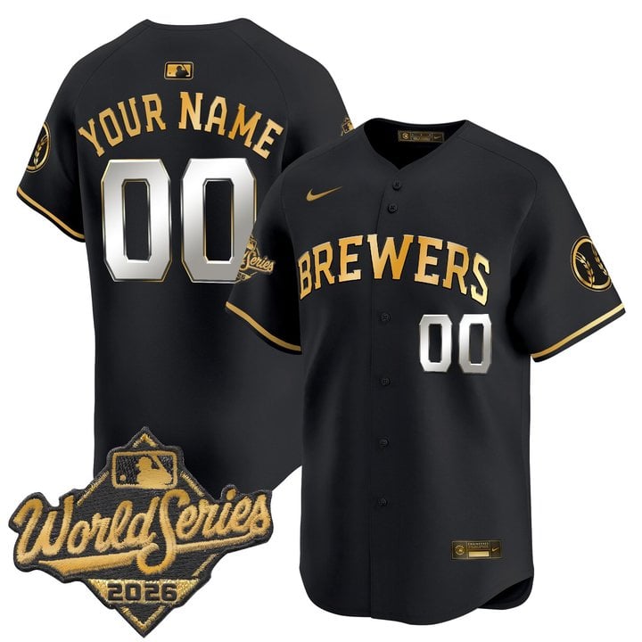 Milwaukee Brewers 2026 World Series Vapor Premier Limited Custom Jersey - All Stitched