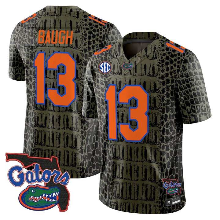 Florida Gators Olive Vapor Limited Jersey - Stitched