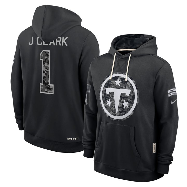 Tennessee Titans Salute to Service Pullover Hoodie - All Stitched