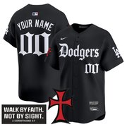 Dodgers 'Faith & Glory Edition' Vapor Premier Limited Custom Jersey - All Stitched