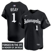 Men's Indianapolis Colts 'Jim Irsay Tribute' Vapor Baseball Jersey - All Stitched