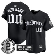 Yankees 'The Bronx - Gothic Ink Drop Edition' Vapor Premier Limited Custom Jersey - All Stitched