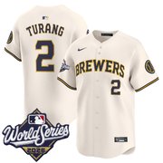 Men's Milwaukee Brewers 2026 World Series Vapor Premier Limited Jersey - All Stitched