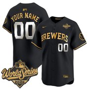 Milwaukee Brewers 2026 World Series Vapor Premier Limited Custom Jersey V2 - All Stitched