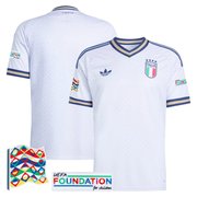 Men's 2026/27 Italy Away - UEFA Foundation Patches Jersey