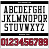 White Red - Black Throwback Custom Basketball Jersey