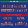 Royal Mexico Flag Custom Baseball Jersey